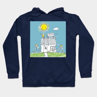 Drawing happy kids Hoodie